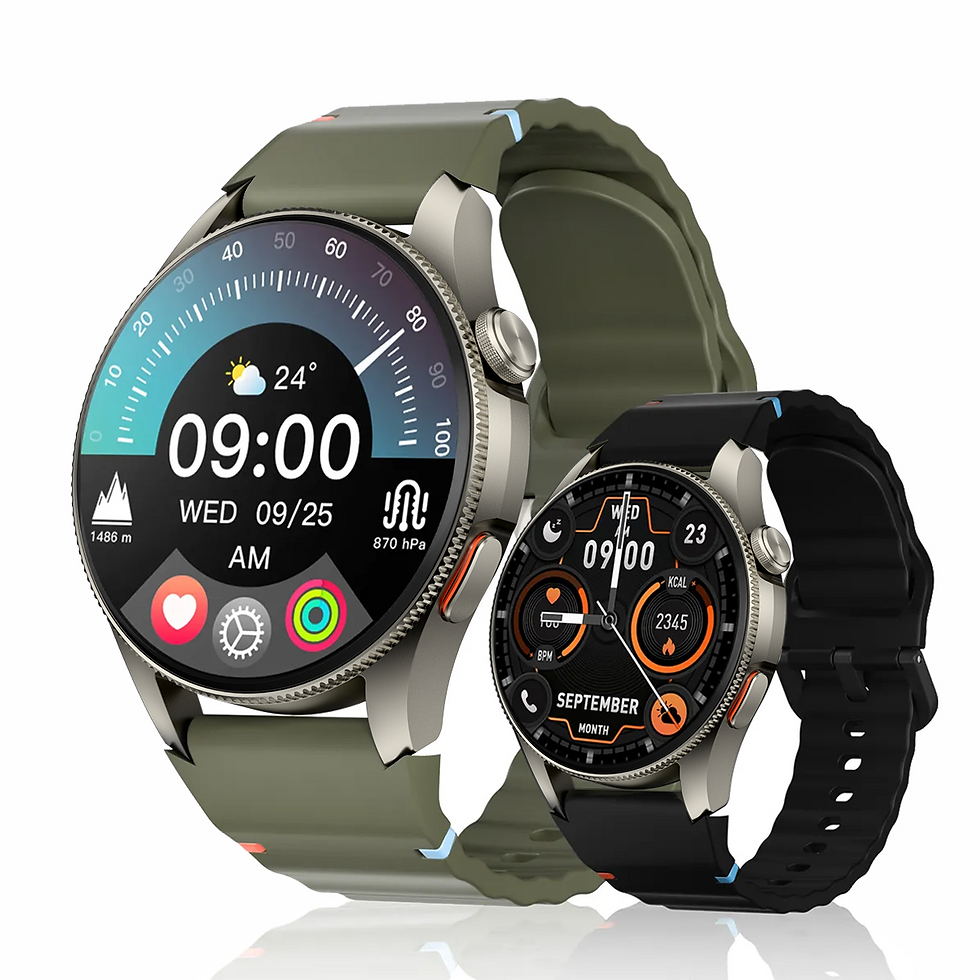 Miniatura: AURAFIT G12 SmartWatch AMOLED HD Screen Bluetooth Call Compass GPS Track Sports 