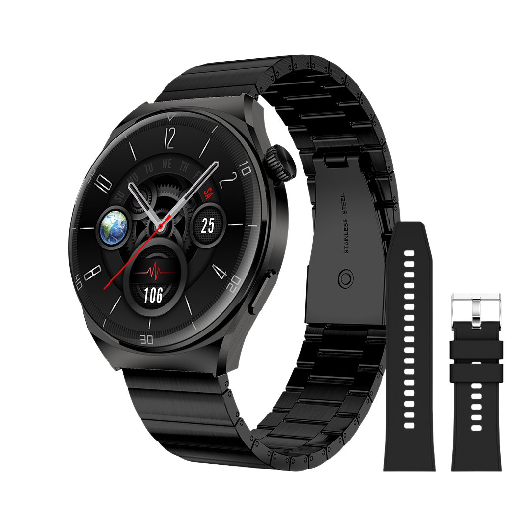 Aurafit Smartwatch NEXA 2/AM05 Bluetooth Chamada, Tela AMOLED 1.43", IP68, Monit