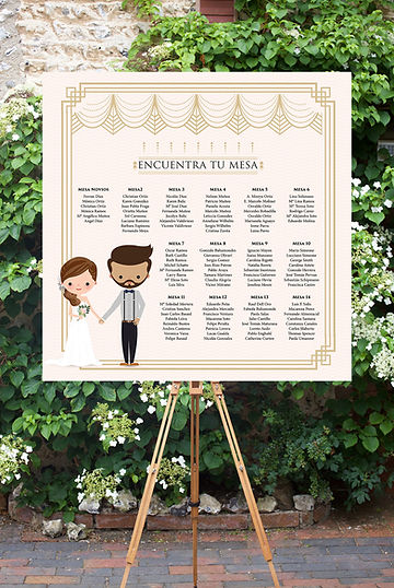 Mesas Matrimonio, organización de mesas, protocolos de mesas matrimonios