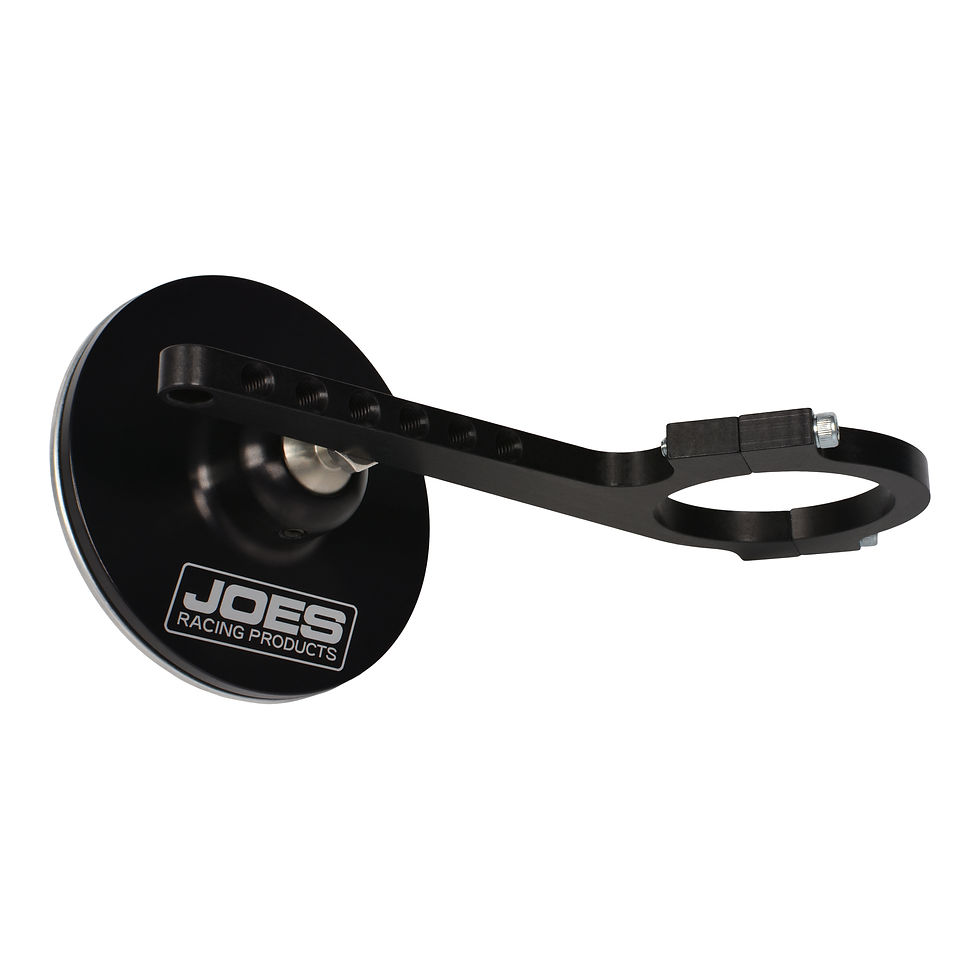 Thumbnail: JOES Extended 3″ Side View Mirror for 1.5" Tubing