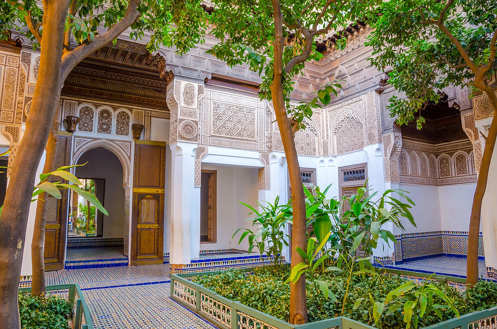 Bahia Palace, Palais Bahia, Marrakech, Marrakesh, Riad Dar Chachaa