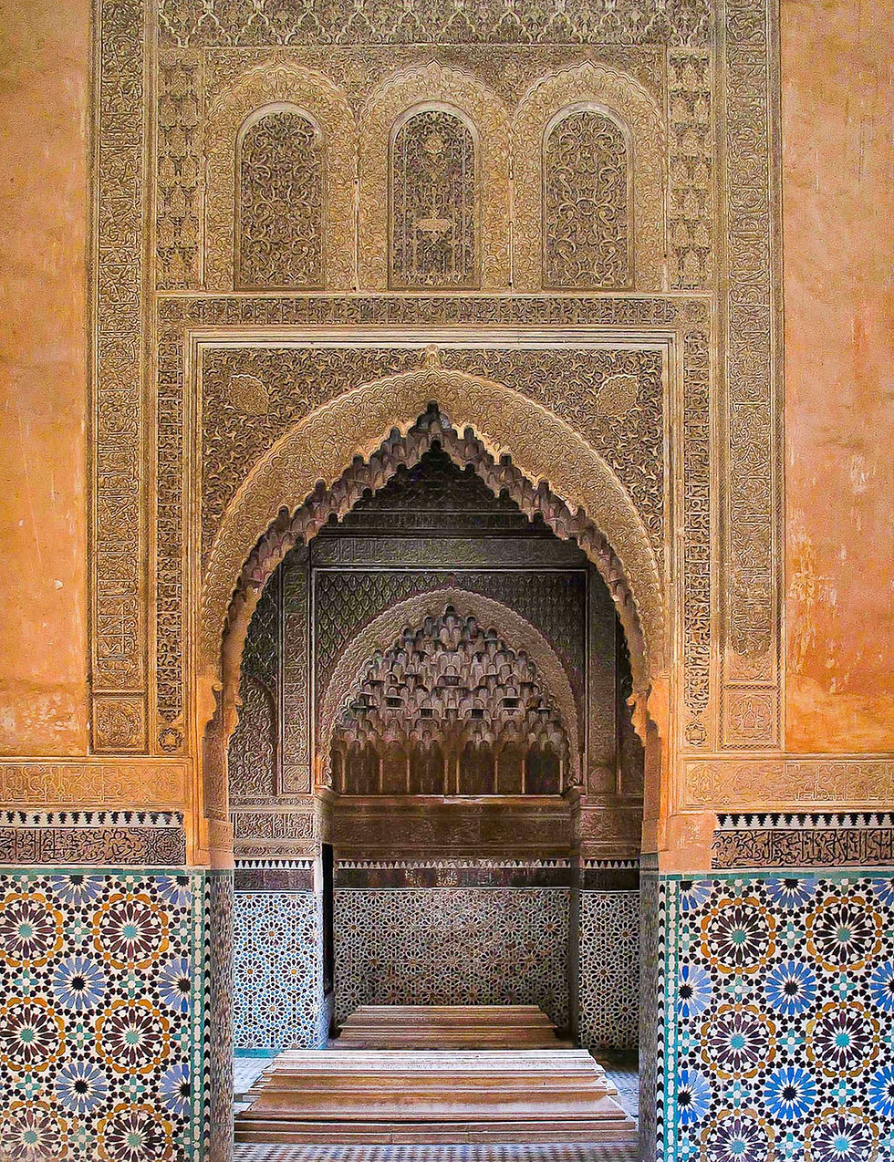 Saadian Tombs Marrakech
