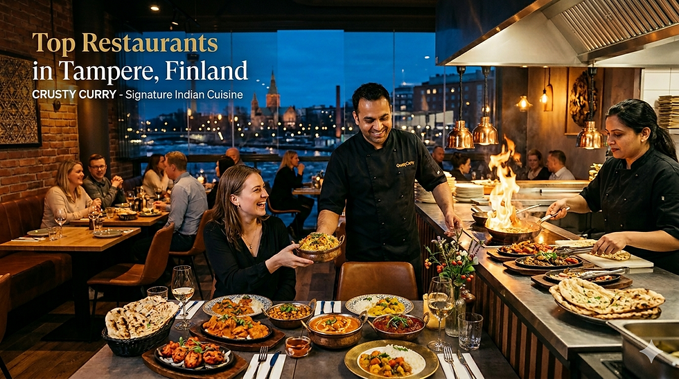 Restaurants in Tampere – Top Restaurants in Tampere, Finland & Best Dining at Crusty Curry