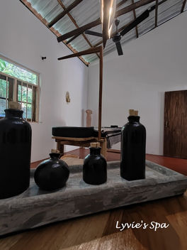 Notre centre de traitement ayurvédique et de massages bien-être- Lyvie's Spa de la Villa Lyvie ayurvédique hôtel