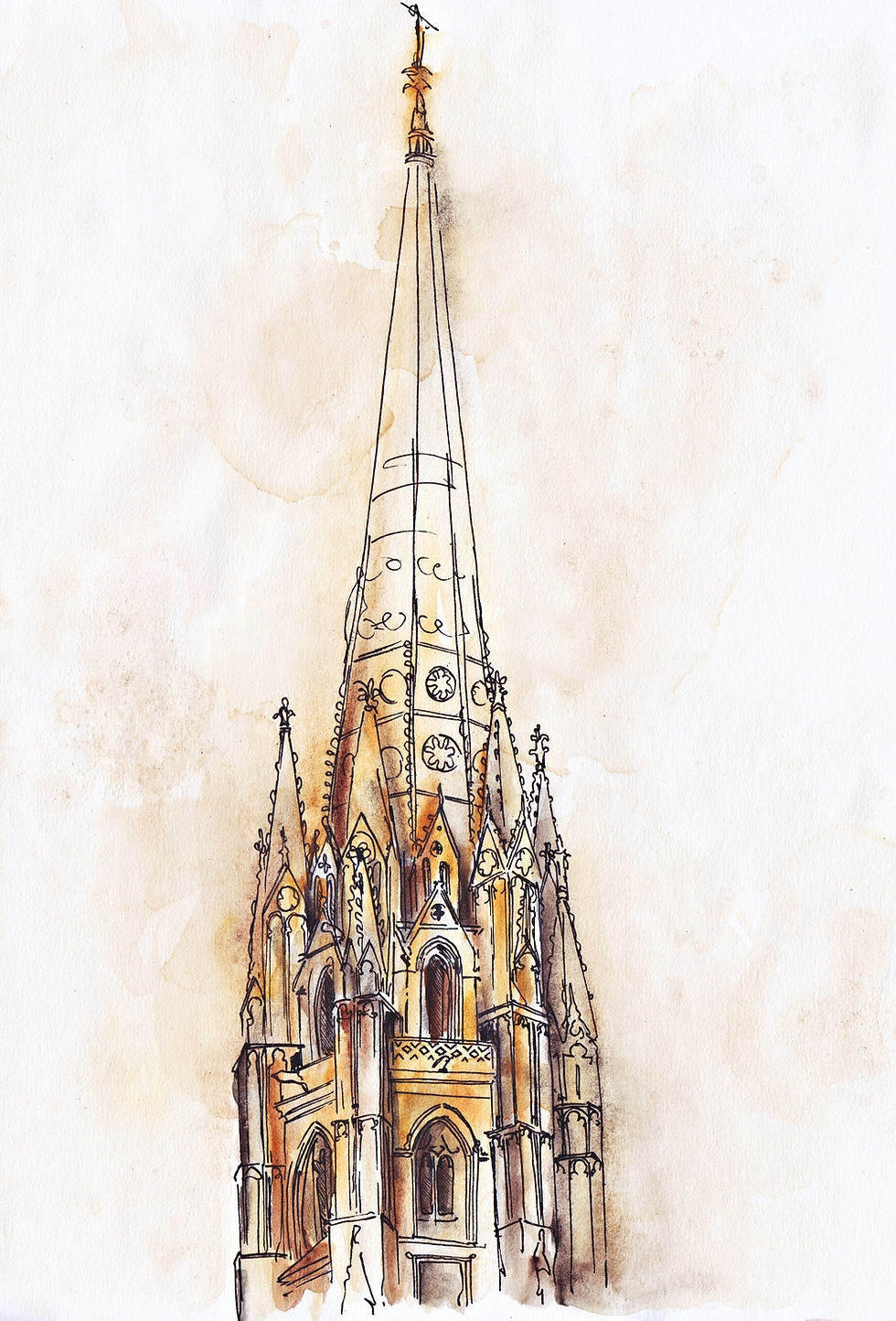 Miniature : La flèche Saint Michel