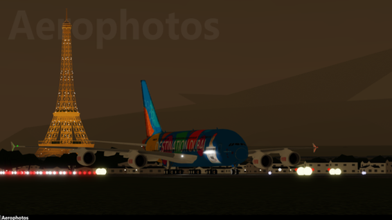Emirates A380 Destination Dubai livery A6-EEU departing from Valois for a flight to Kitesboro