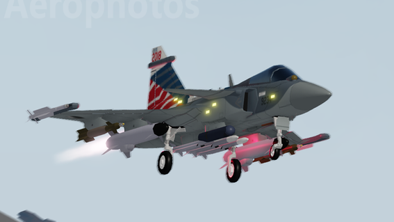 Czech Air Force JAS-39E Gripen NG "100 Years of CzAF" Livery (Squadron 211. Nr. 9324) Taking off