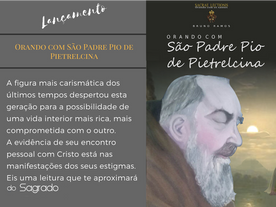 E-book Orando com São Padre Pio é lançado no Brasil