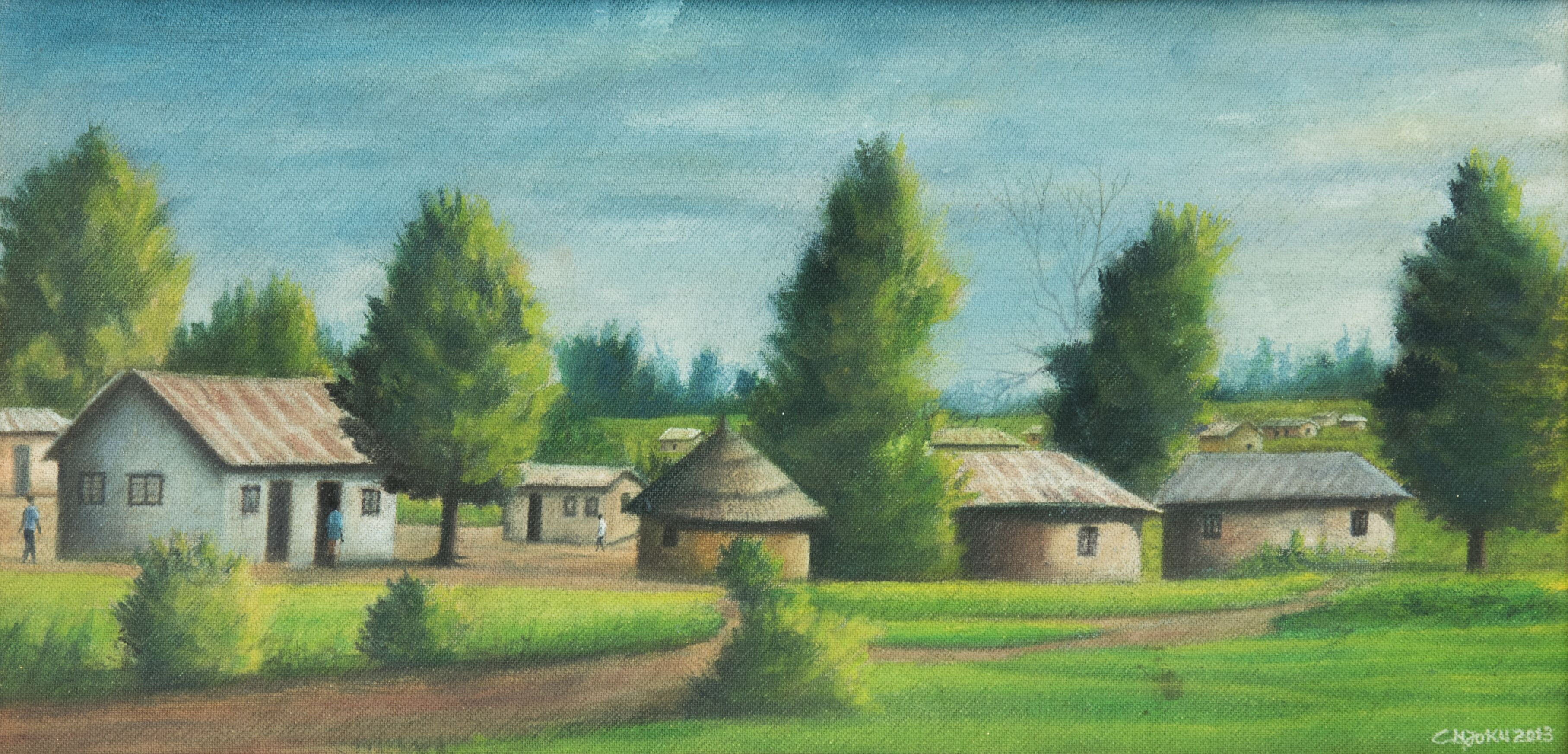 Serene Nigerian Village