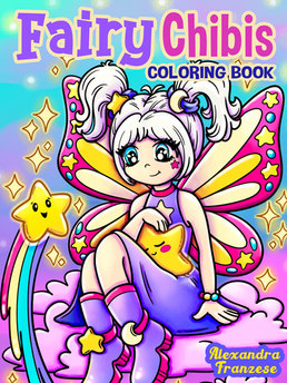 fairy chibis coloring book