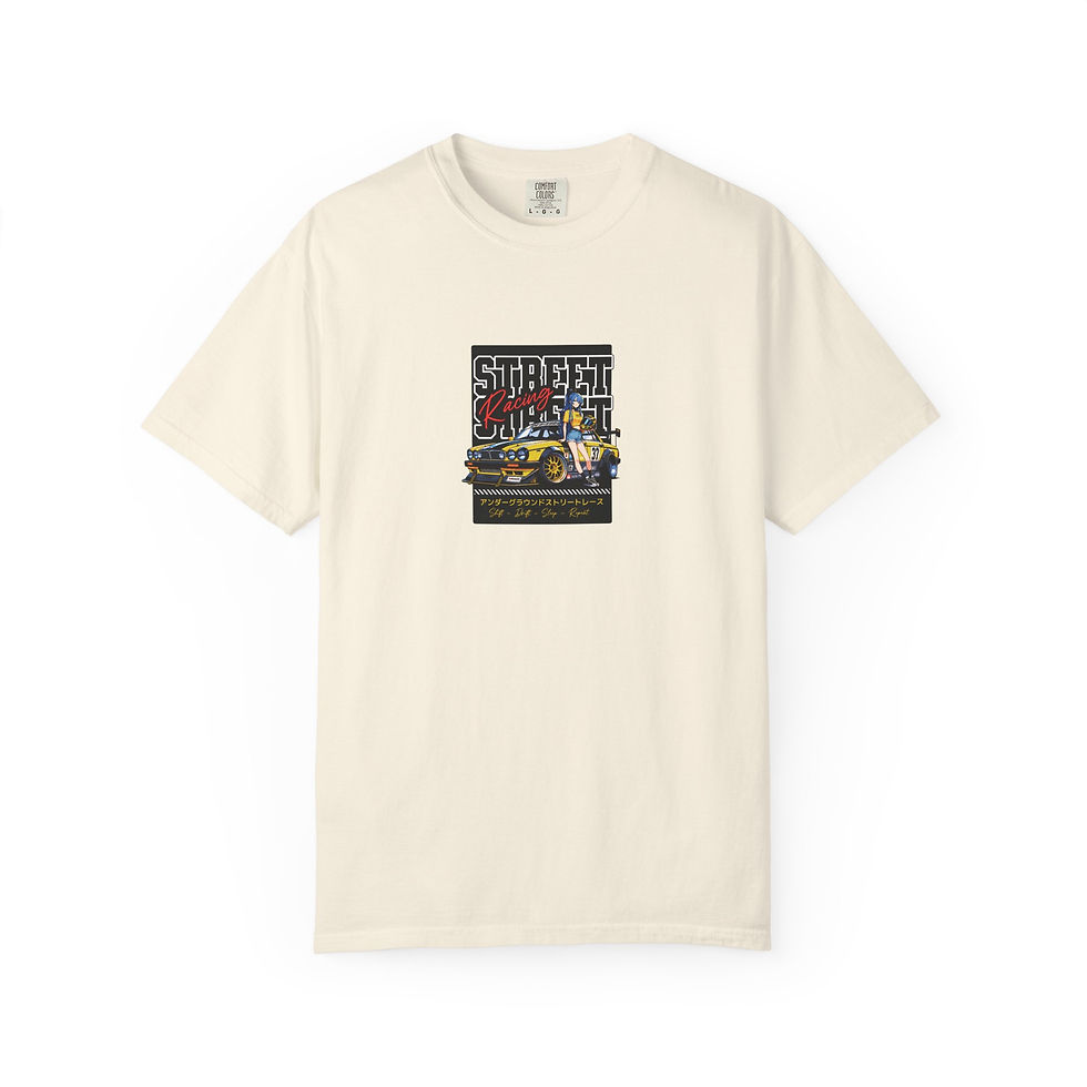 Thumbnail:  Vintage JDM Car & Racer Girl Tee