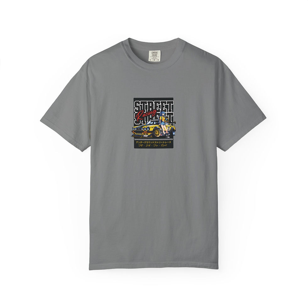 Thumbnail:  Vintage JDM Car & Racer Girl Tee