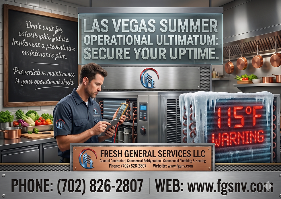 The Vegas Ultimatum: Why Reactive Maintenance Will Cripple Summer Opperations