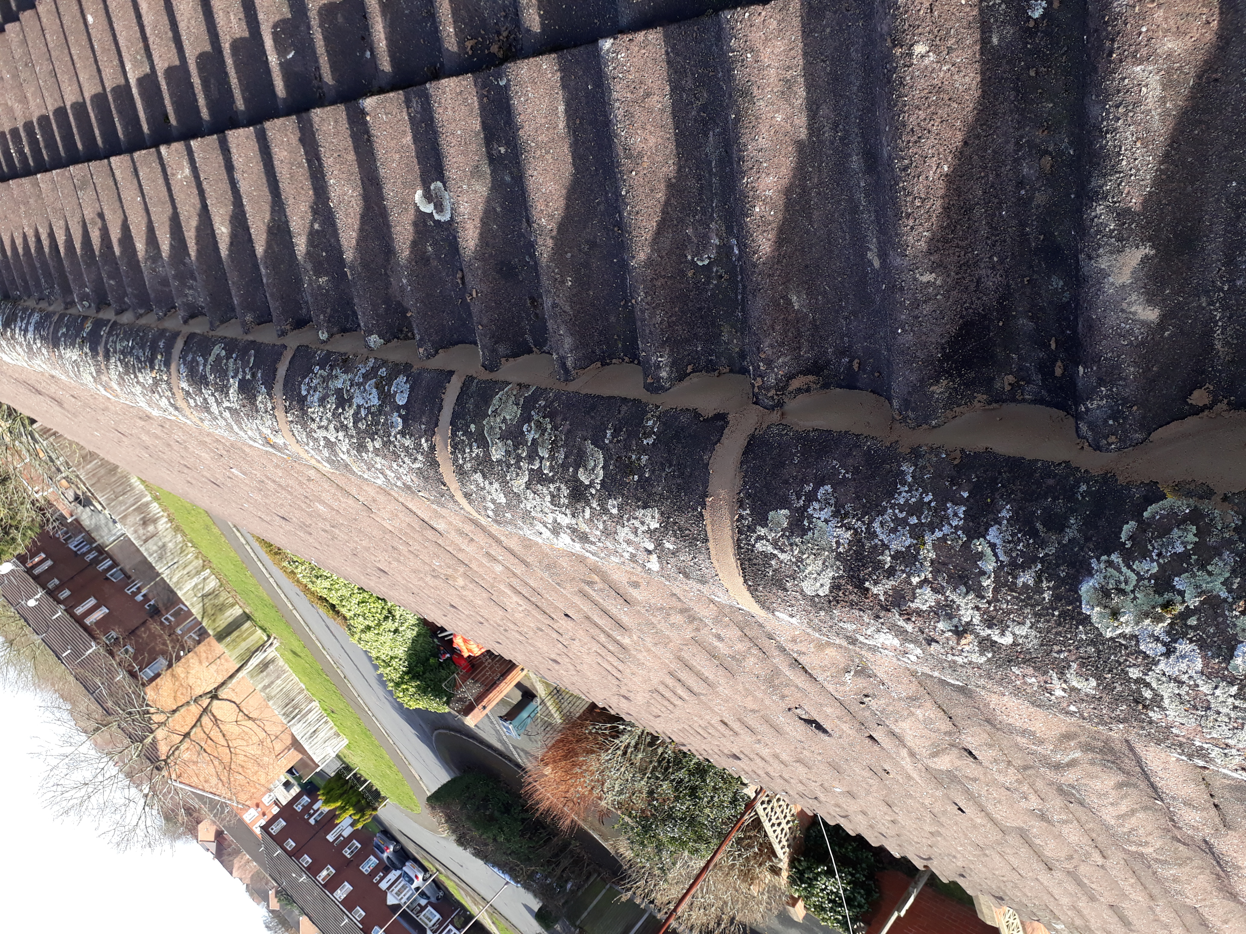 Ridge tile repointing Birmingham
