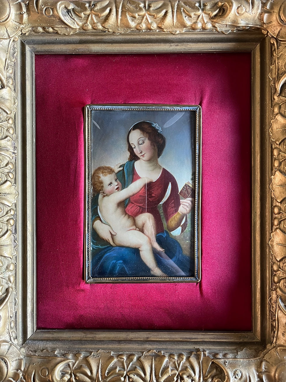 Thumbnail: THE MADONNA AND CHILD PAINTING