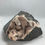 Thumbnail: Topstuk: gelaagde druzy kwarts, bariet, vanadiniet, smithsoniet.
