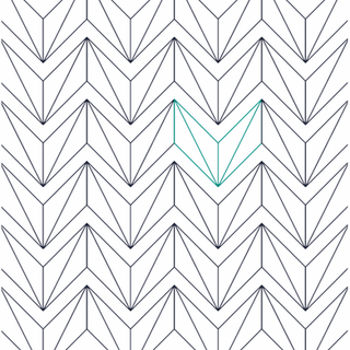 chevron and v's