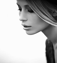 Model in Black & White