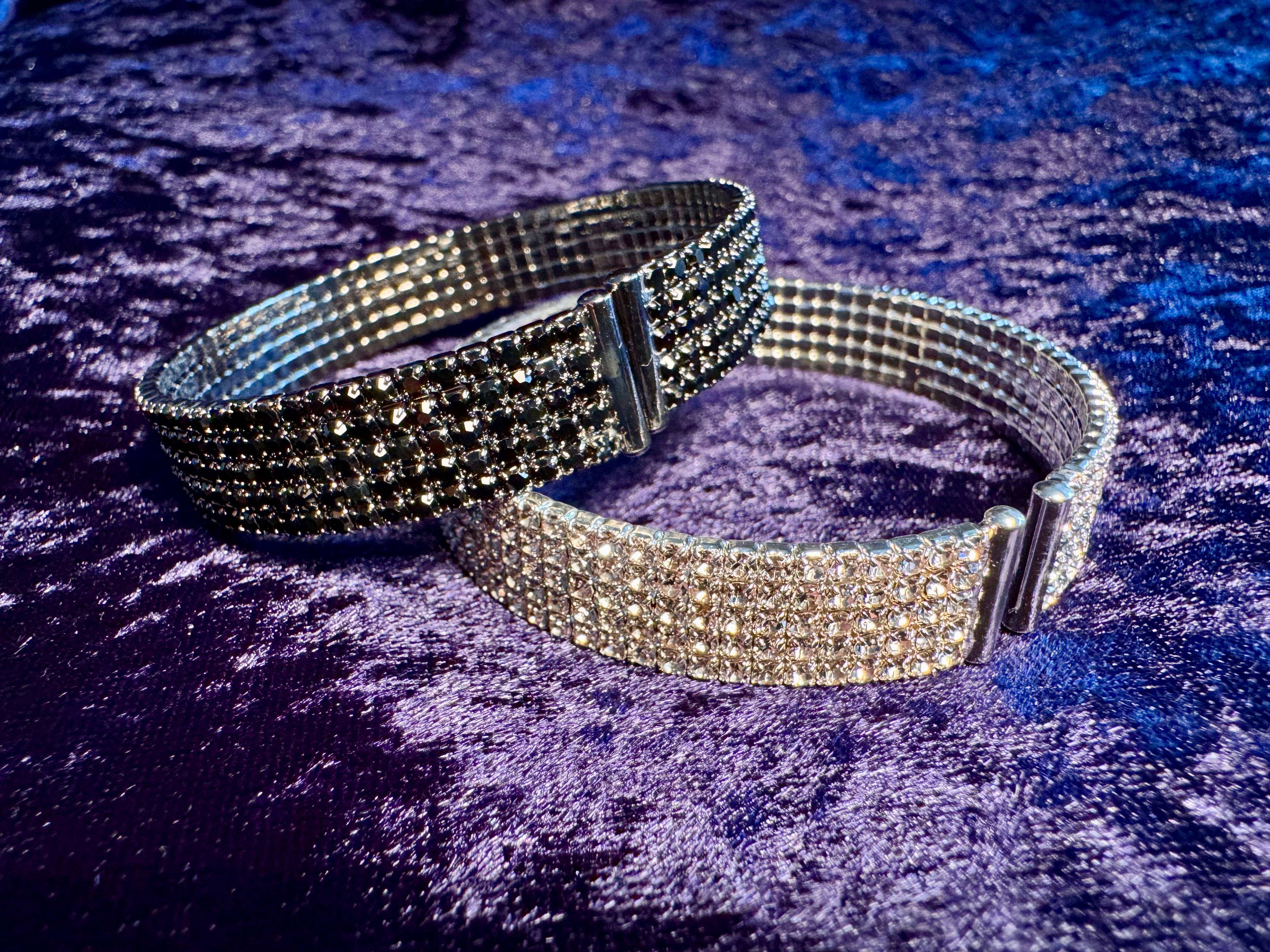 Bracelet - All Crystals - 1cm