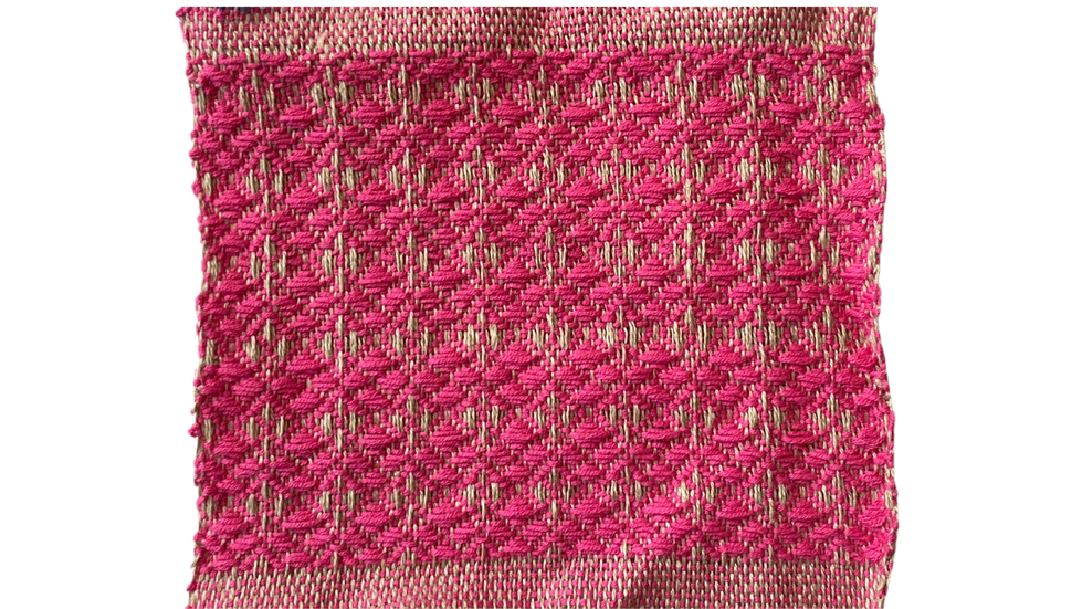 Weaving sample #16