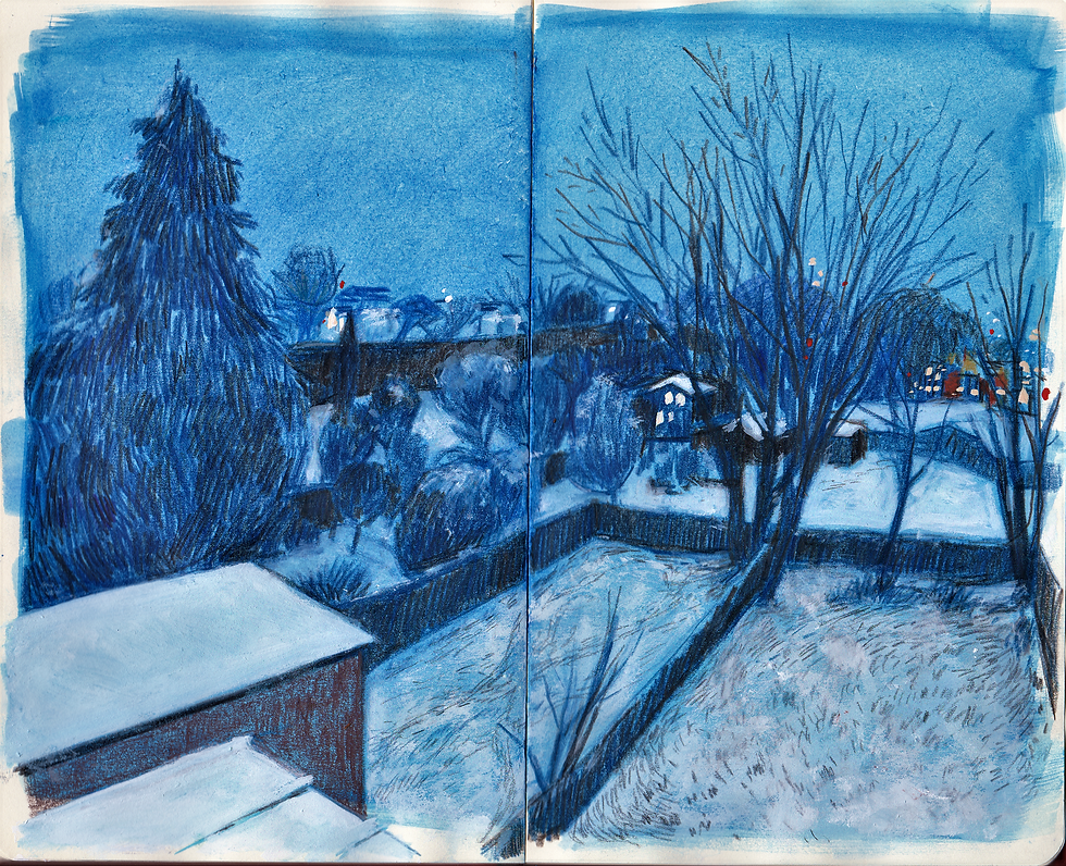 Thumbnail: "A Snowy Day" Print