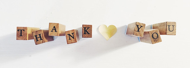 Gratitude; thank you; well-being; happiness