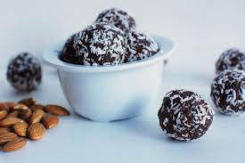 Healthy brownie bites