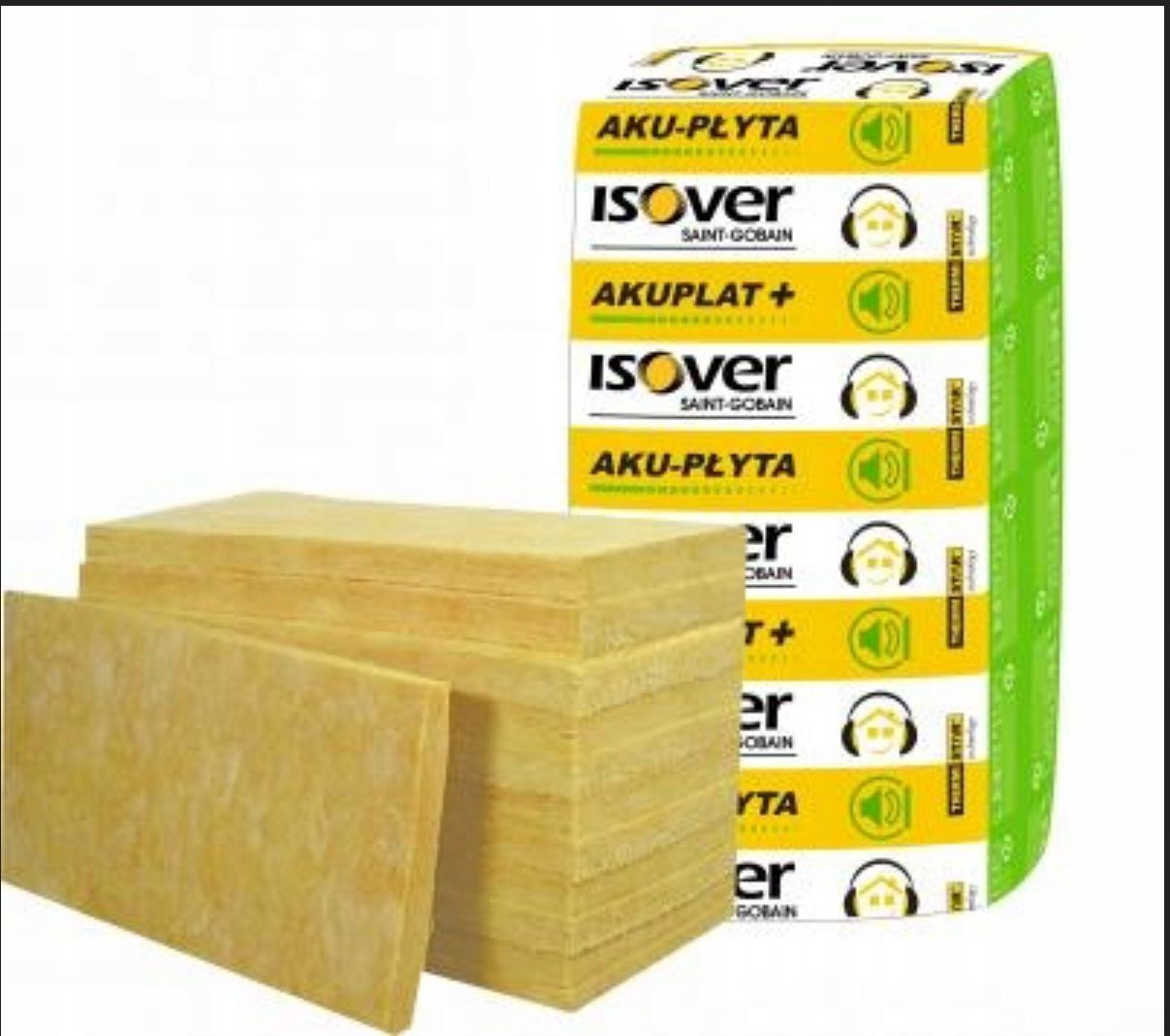 75MM ISOVER ACCOUSTIC INSULATION SLABS 1200 X 600