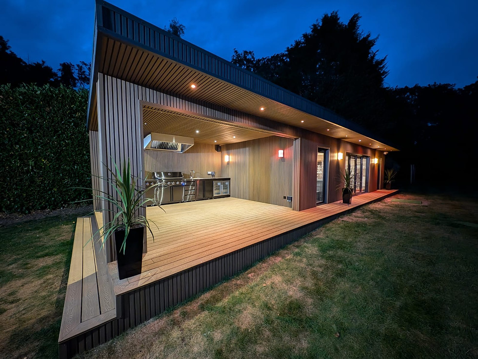 Thumbnail: Coffee Slatted Composite Cladding 2500 X 219