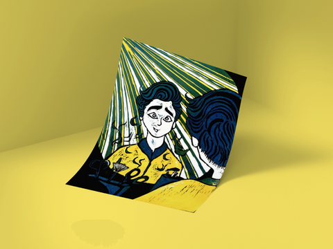 Woodcut printing