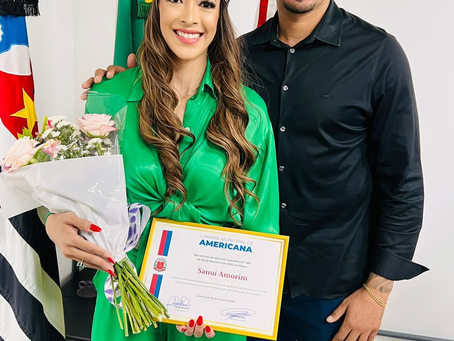 HOMENAGEM A SANUÍ AMORIM NA CÂMARA MUNICIPAL DE AMERICANA