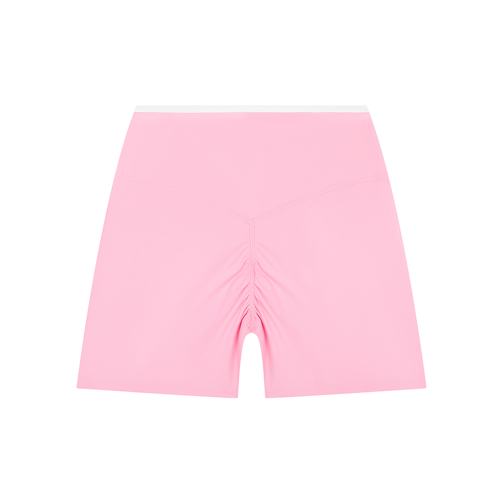 Thumbnail: Women’s Bagg High Rise Stripe Yoga Shorts
