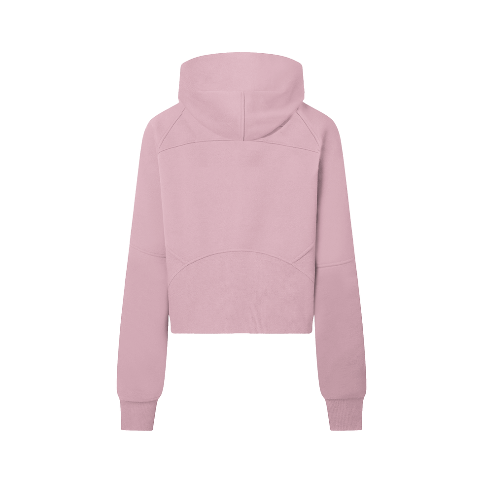 Thumbnail: Women's Cropped Half-Zip Hoodie
