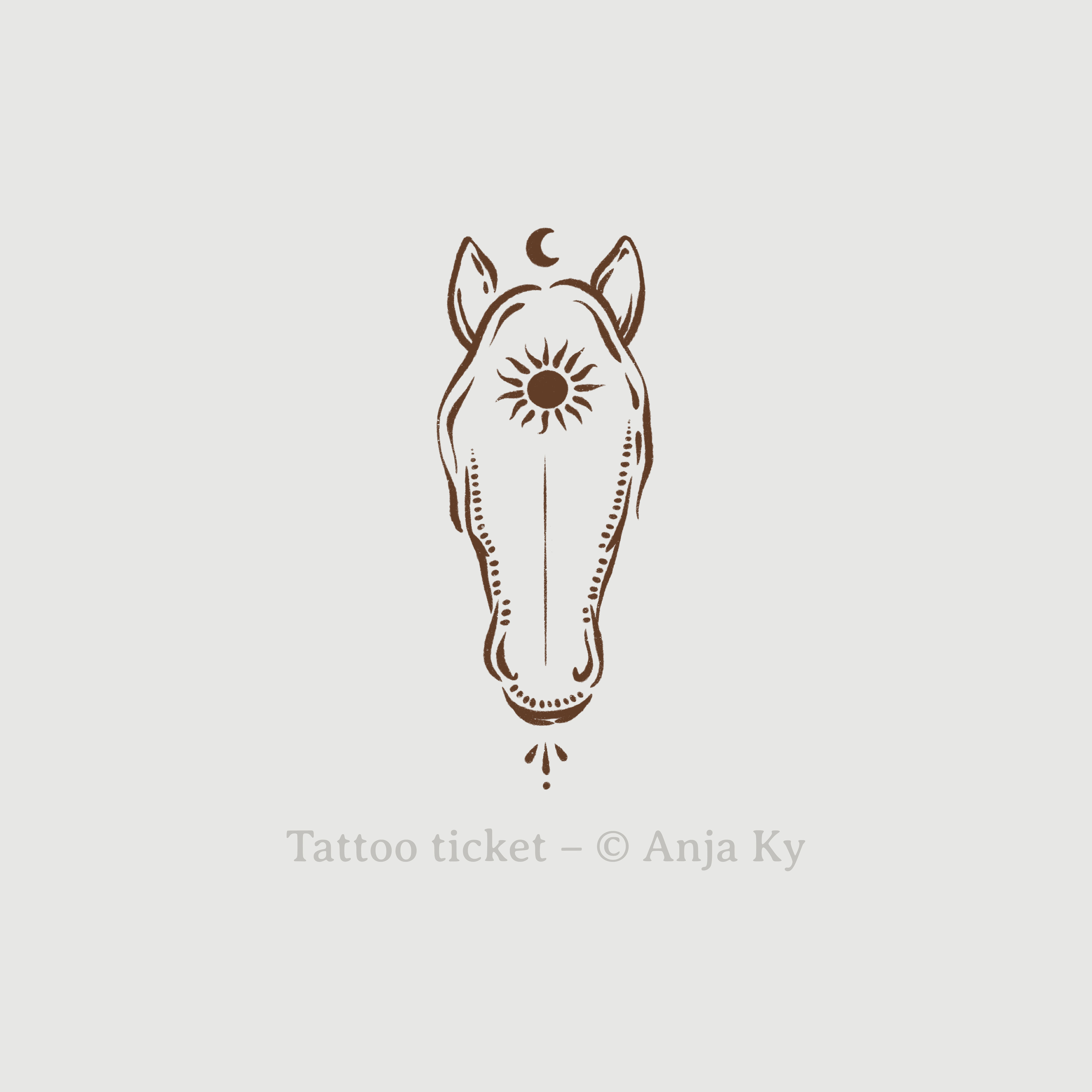 Tattoo ticket – There's beauty in simply being
