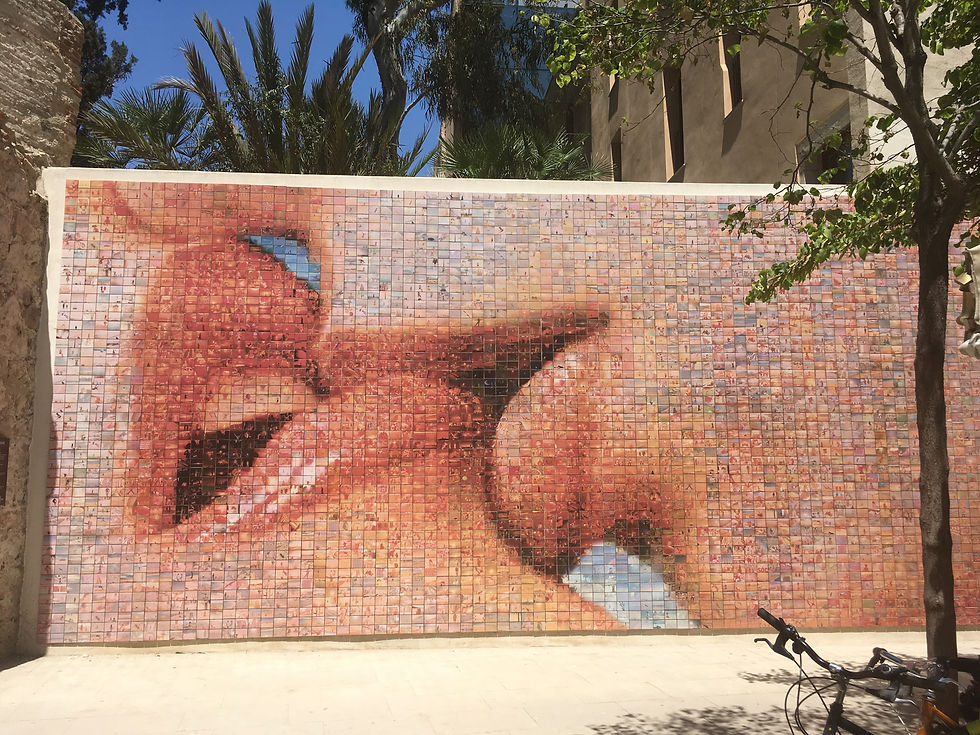 Mural del petó