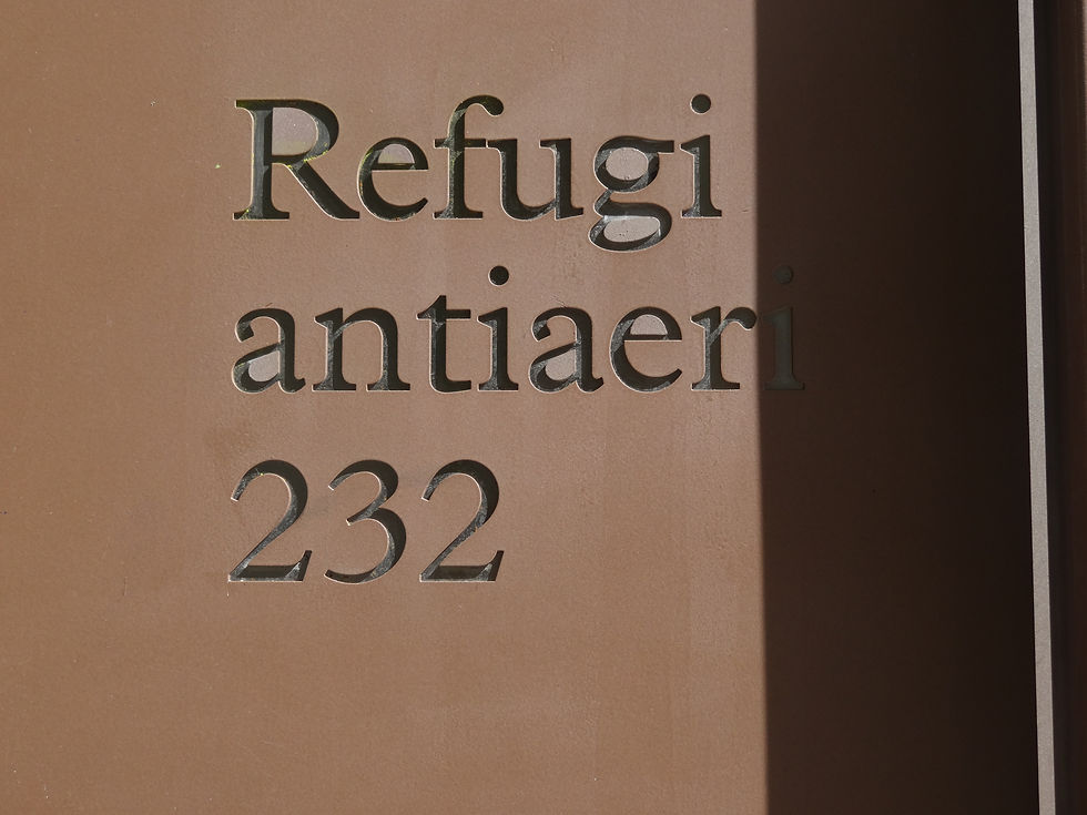 Porta d'entrada Refugi antiaeri 232
