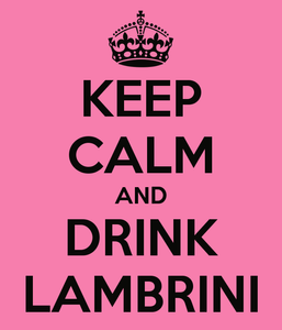 DON’T DRINK AND DRIVE… Lambrini
