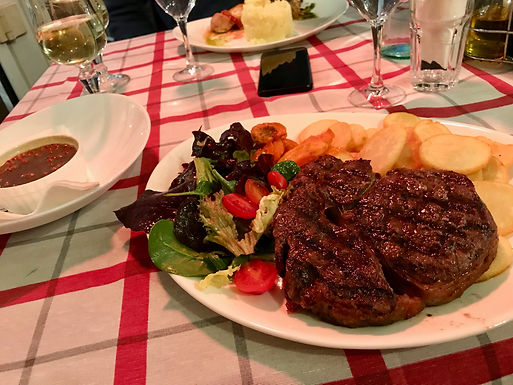 Dining at Peppino's