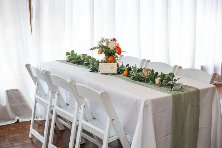 Orange Baby Shower Theme