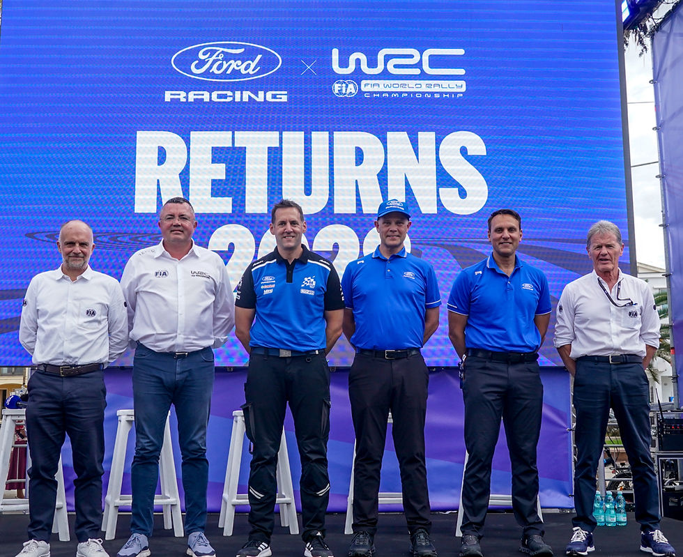 FORD RACING ANNOUNCES FULL FACTORY RETURN TO THE WRC, IN PARTNERSHIP WITH M-SPORT