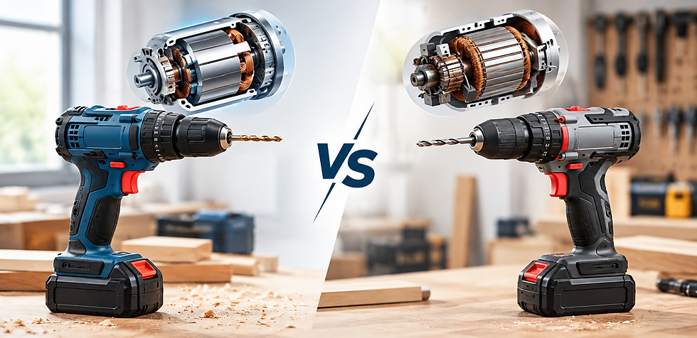 Brushless vs. Brushed Motor Drill: Which Is Best?