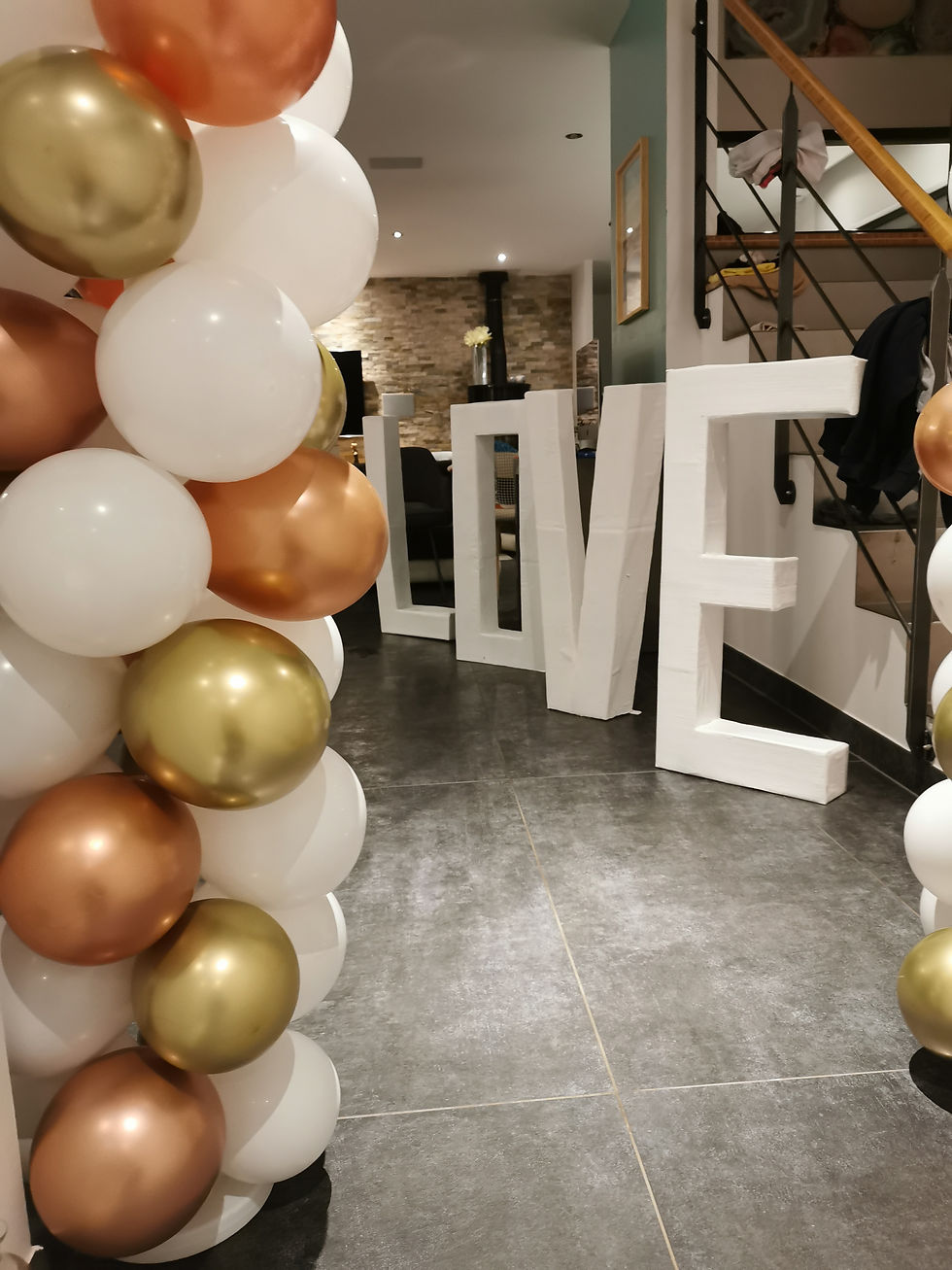 Colonnes à ballons