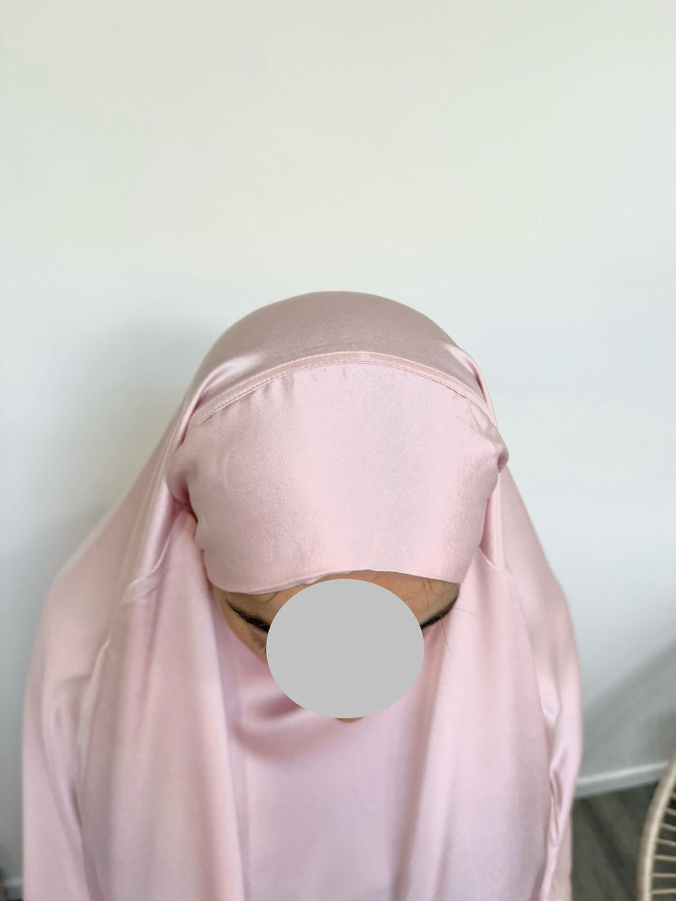 Miniature : Jilbeb deux pièces - Jupe & Khimar – TU en soie couleur vert