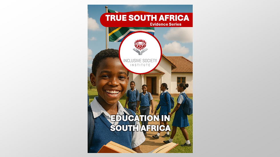 TRUE SOUTH AFRICA - Evidence Series: Education in South Africa