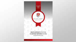 South Africa's position on United Nations reform