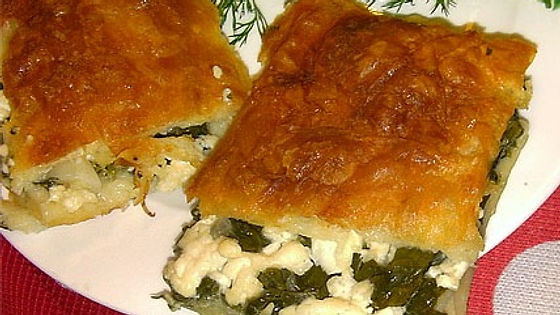 Ispanaklı & Peynirli Börek Hazır Yufka / Turkish Borek