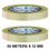 Thumbnail: Transparent Adhesive BOPP Packaging Tape 0.5 inch - 2Pcs