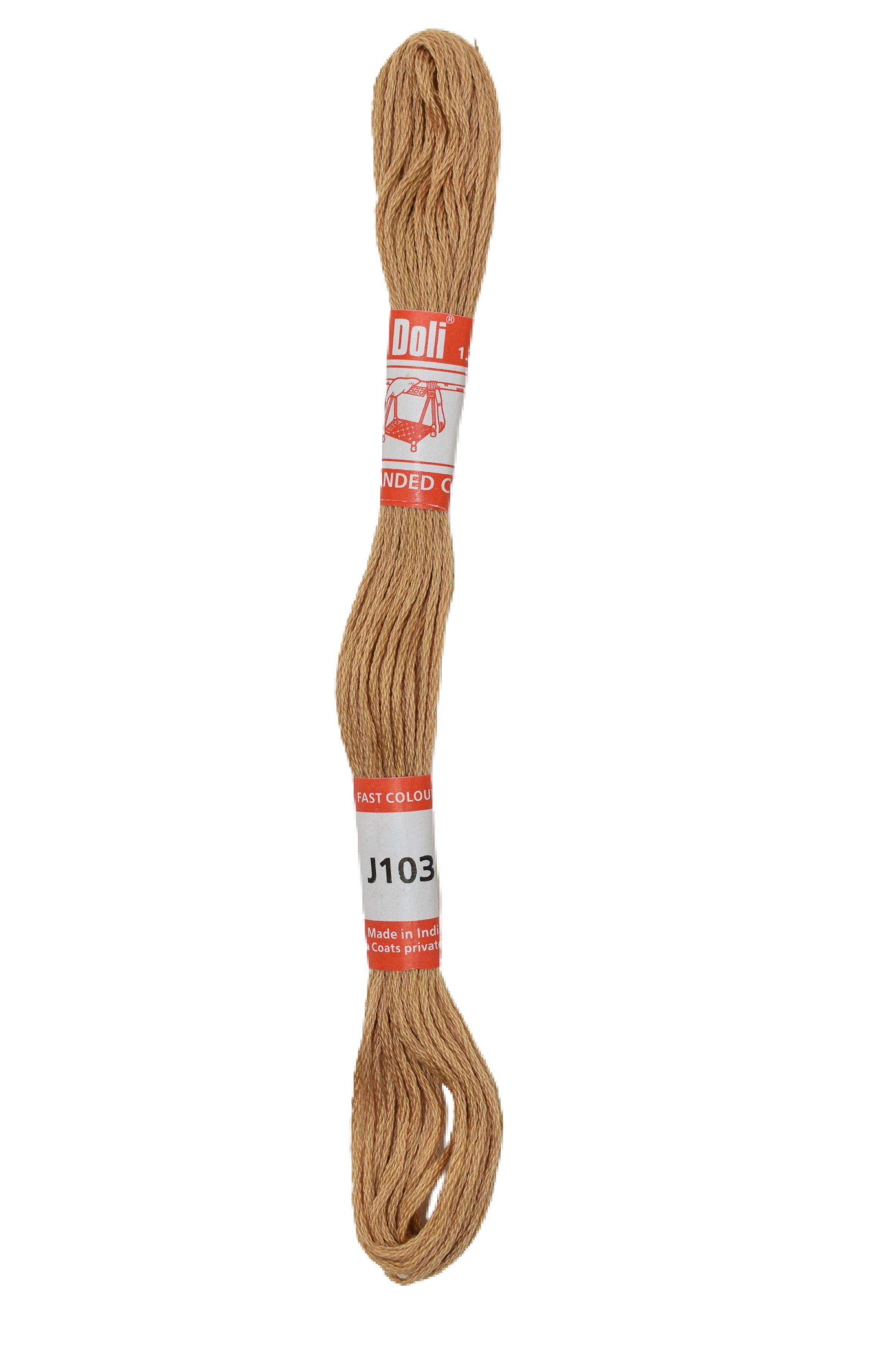 Doli Stranded Cotton Skiens Cross/Long Stitched (Art.- X954) (Shade - 1038)