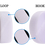 Thumbnail: Non Adhesive Loop Tape - Welcrow/Velcro Tape - (White 3 inch)