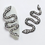 Thumbnail: BLACK BLING SNAKE CHARM